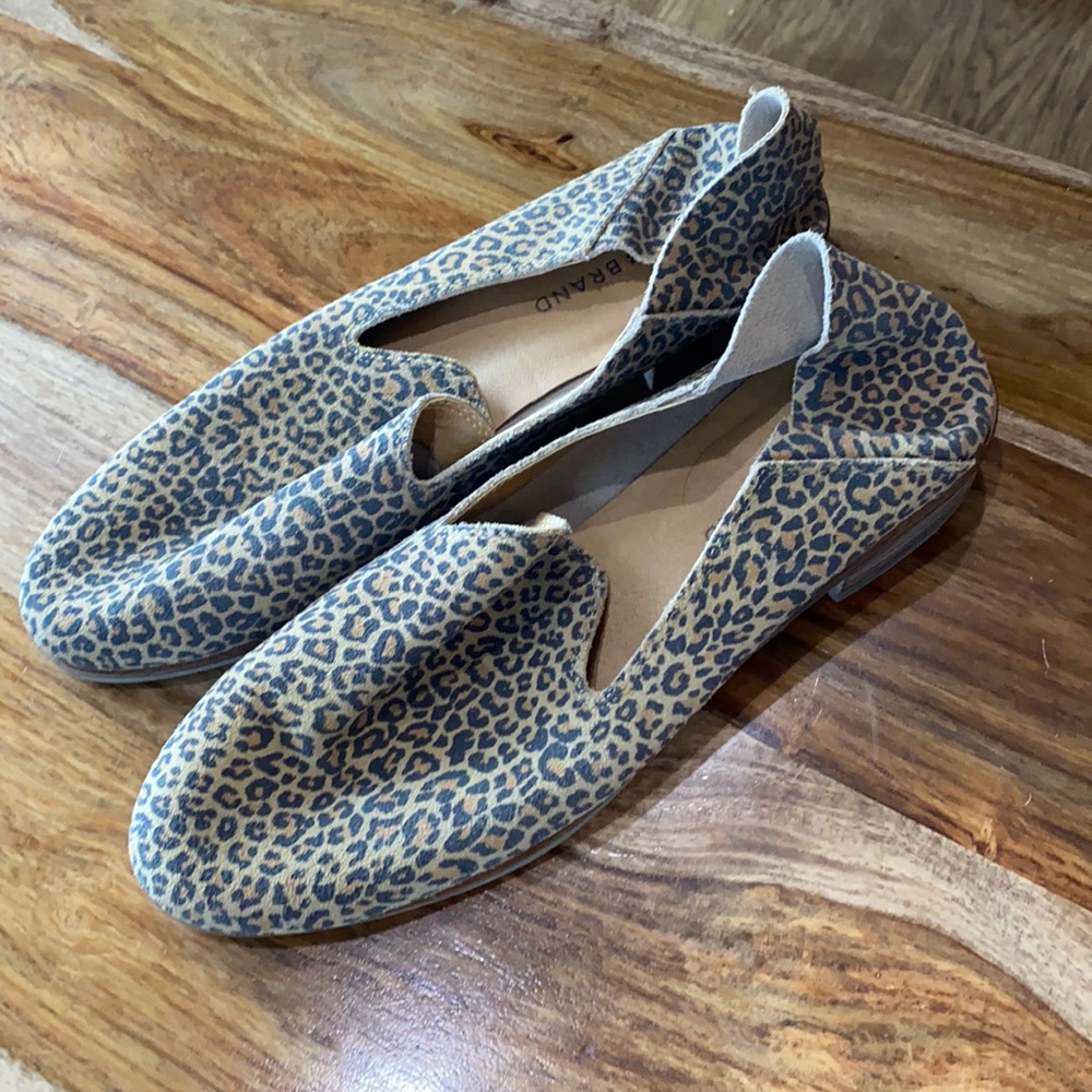 Lucky Brand Leopard Print Shoes 8.5